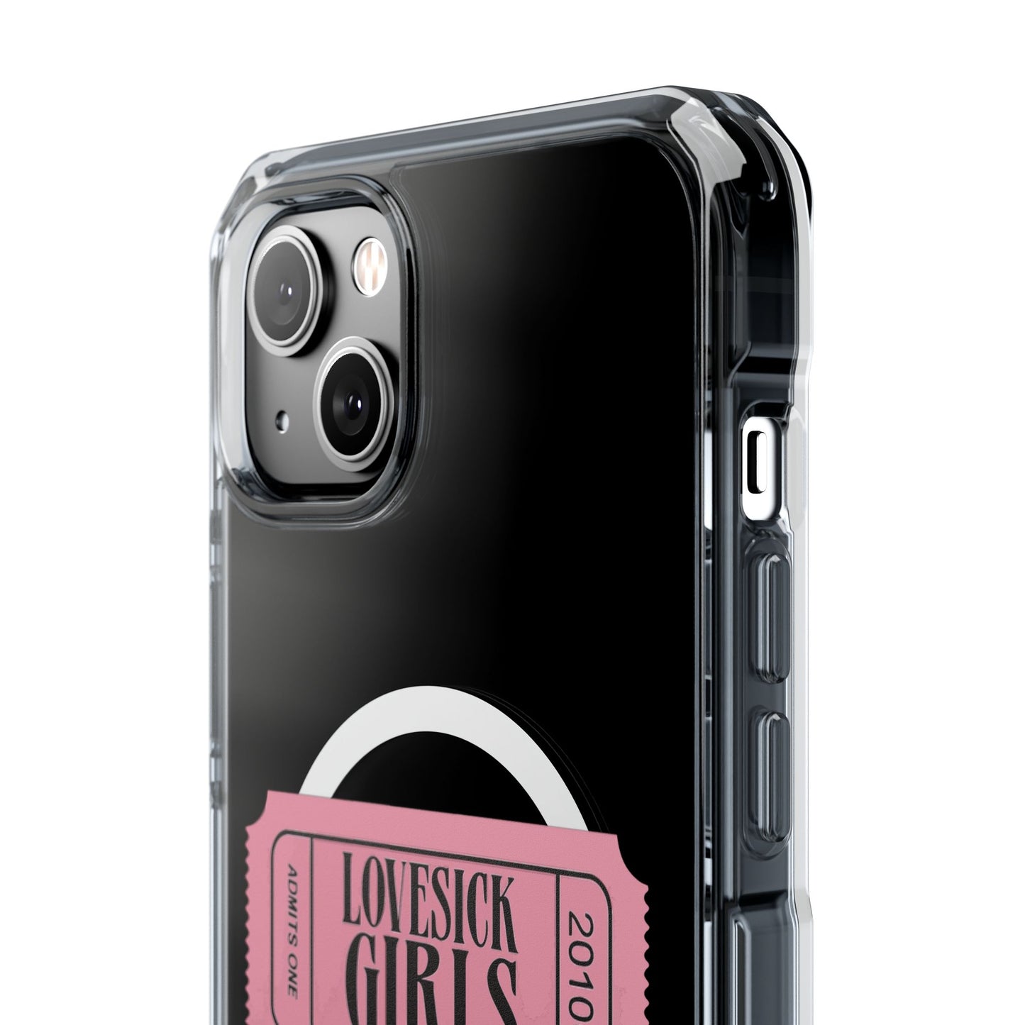 Lovesick Girls Ticket - Magnetic Clear Impact Case