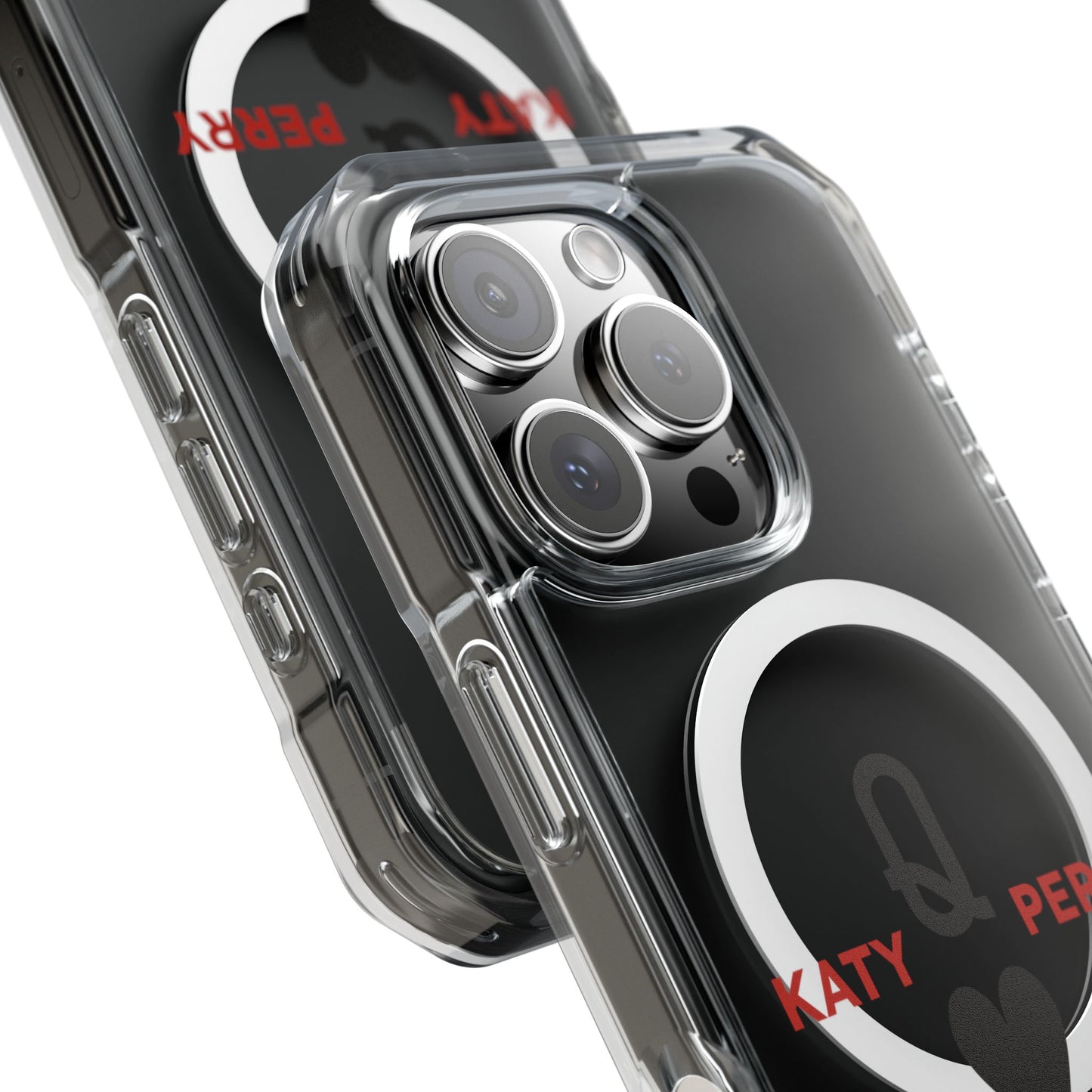Dual Name Impact Magnetic Clear Impact cases