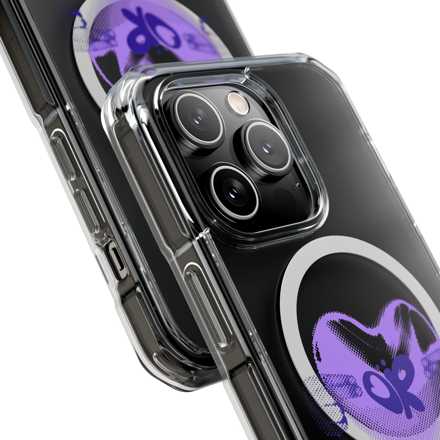 Heart Balloon OR Pop Art Magnetic Clear Impact Case
