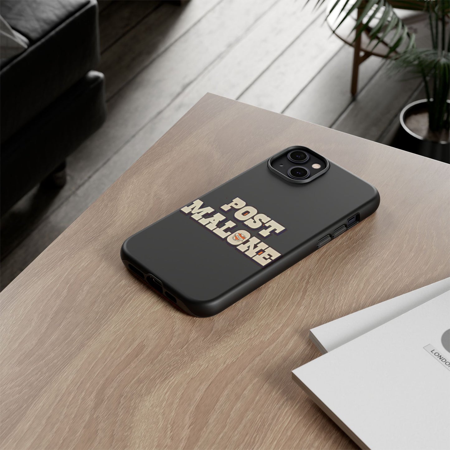 Tough iPhone Case (12–16 Pro Max) – Post Malone Bold Design