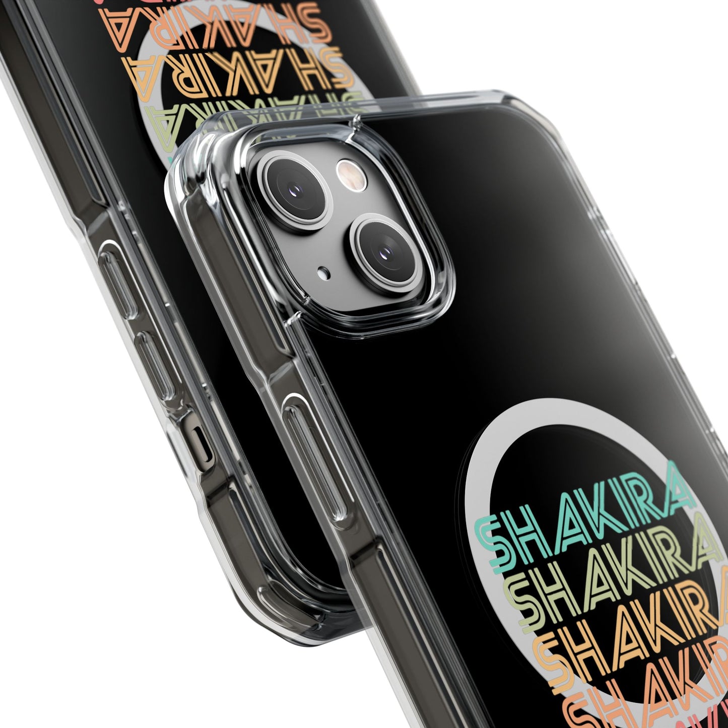 Retro Pop Lines Clear Impact case