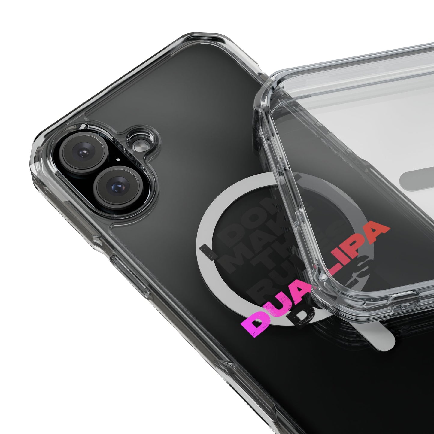 Retro Fade Letter Magnetic Clear Impact case