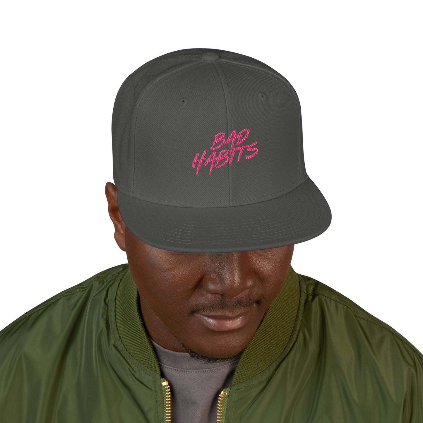 Sun and Waves Minimalist Snapback Cap