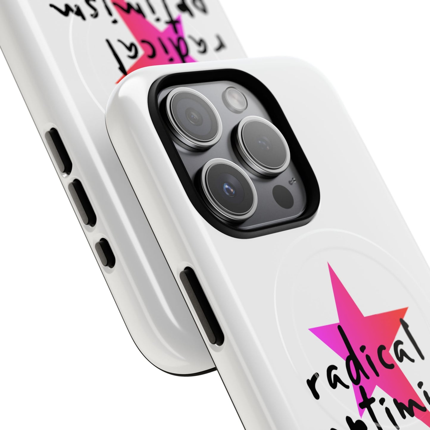 Flame Script Statement Tough Magnetic Case
