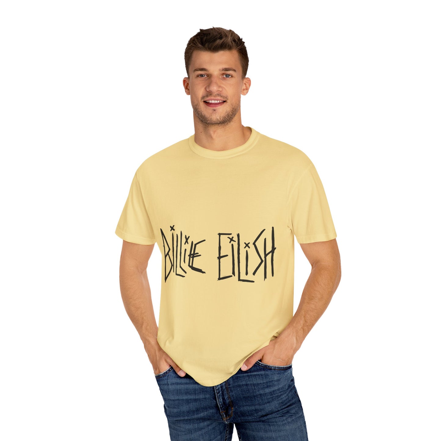 Twisted Ink Font Unisex Dyed T-shirt