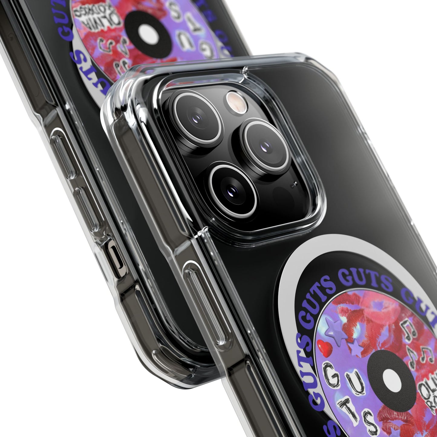 Guts Album Art CD Magnetic Clear Impact Case