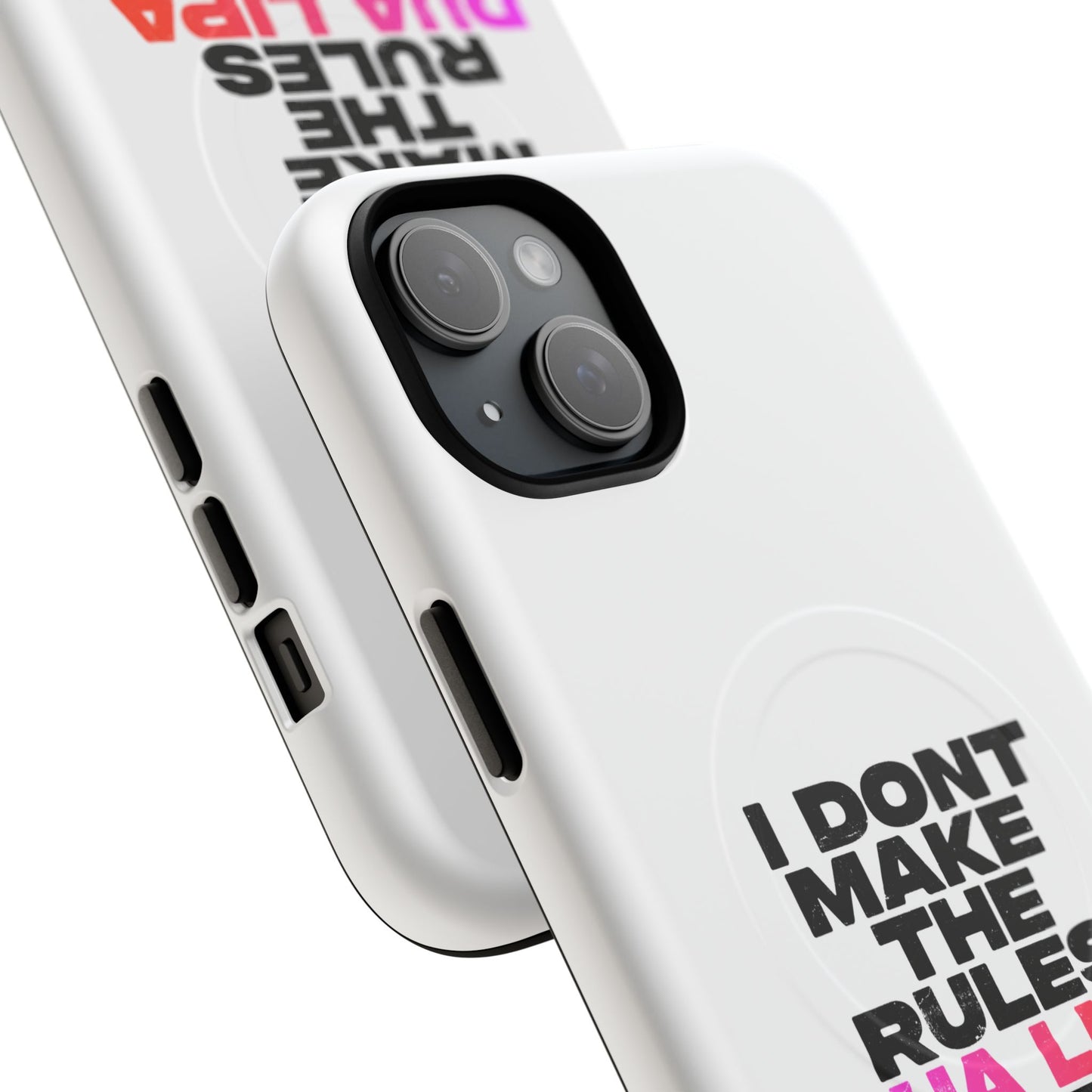 Retro Fade Letter Tough Magnetic Case