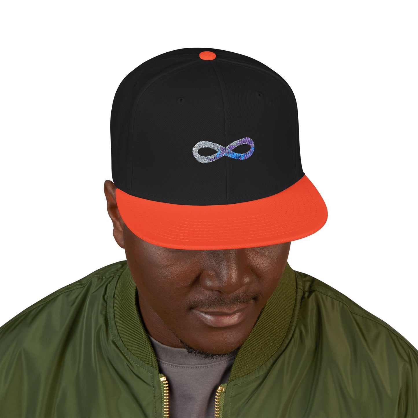 Cosmic Infinity Loop Snapback cap