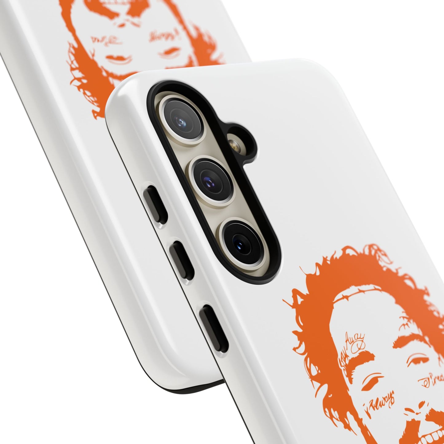 Tough Samsung Case (S20–S25) – Post Malone Name Design with Picture