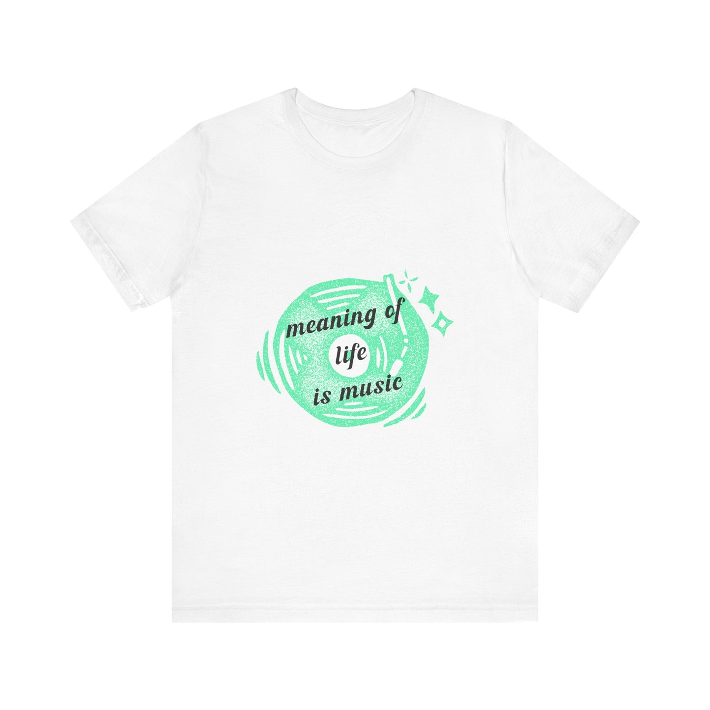 Vinyl Dreams Speak Unisex Jersey short sleeve tee