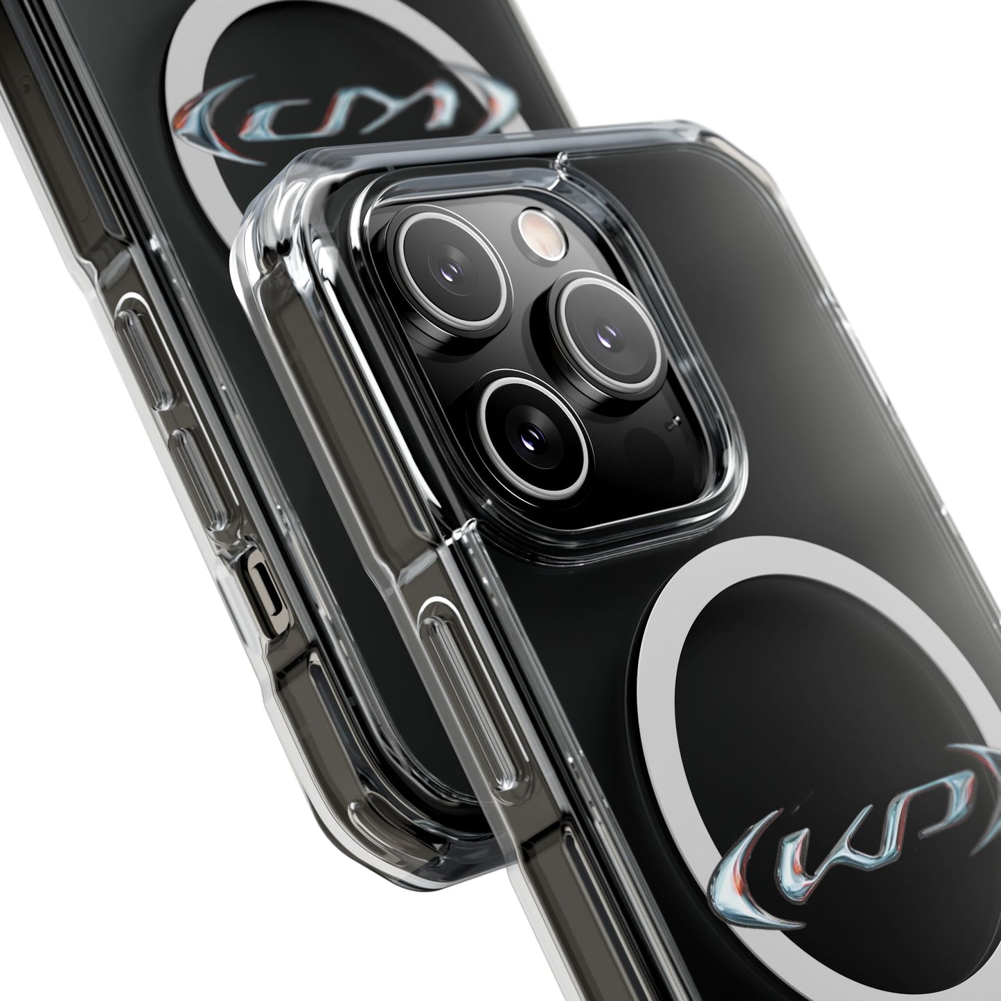 Neon‑Gradient Rua Magnetic Clear Impact cases