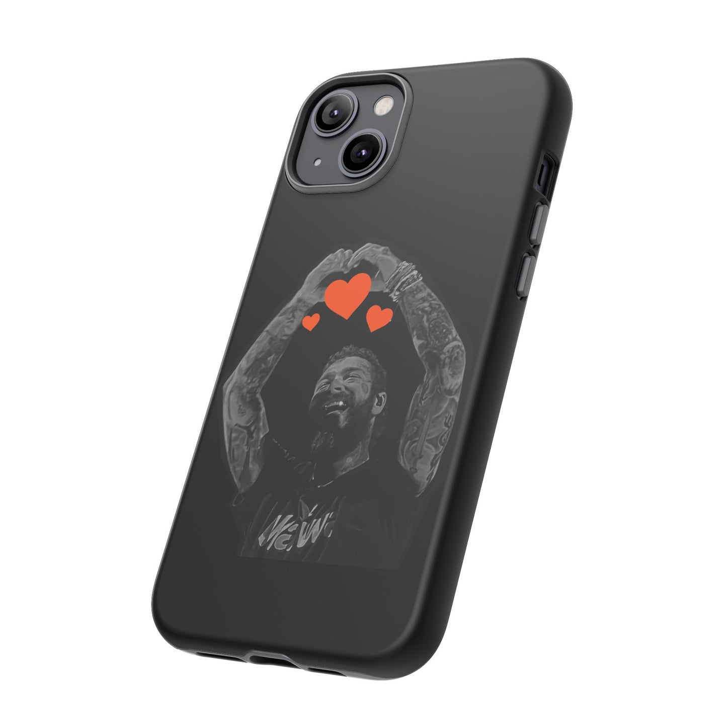 Tough iPhone Case (12–16 Pro Max) – Post Malone Heartfelt Wishes
