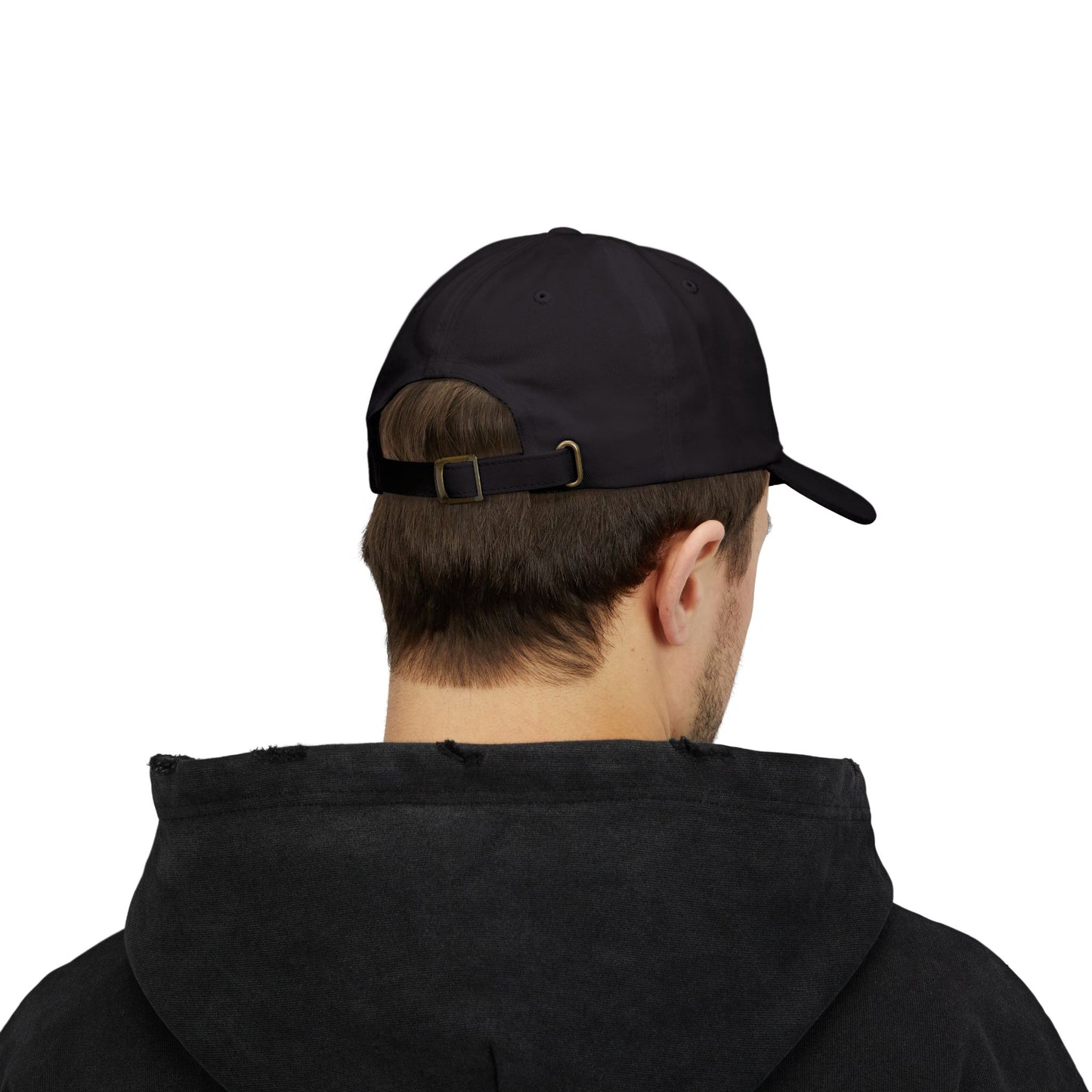 Golden Brush Script Classic dad cap