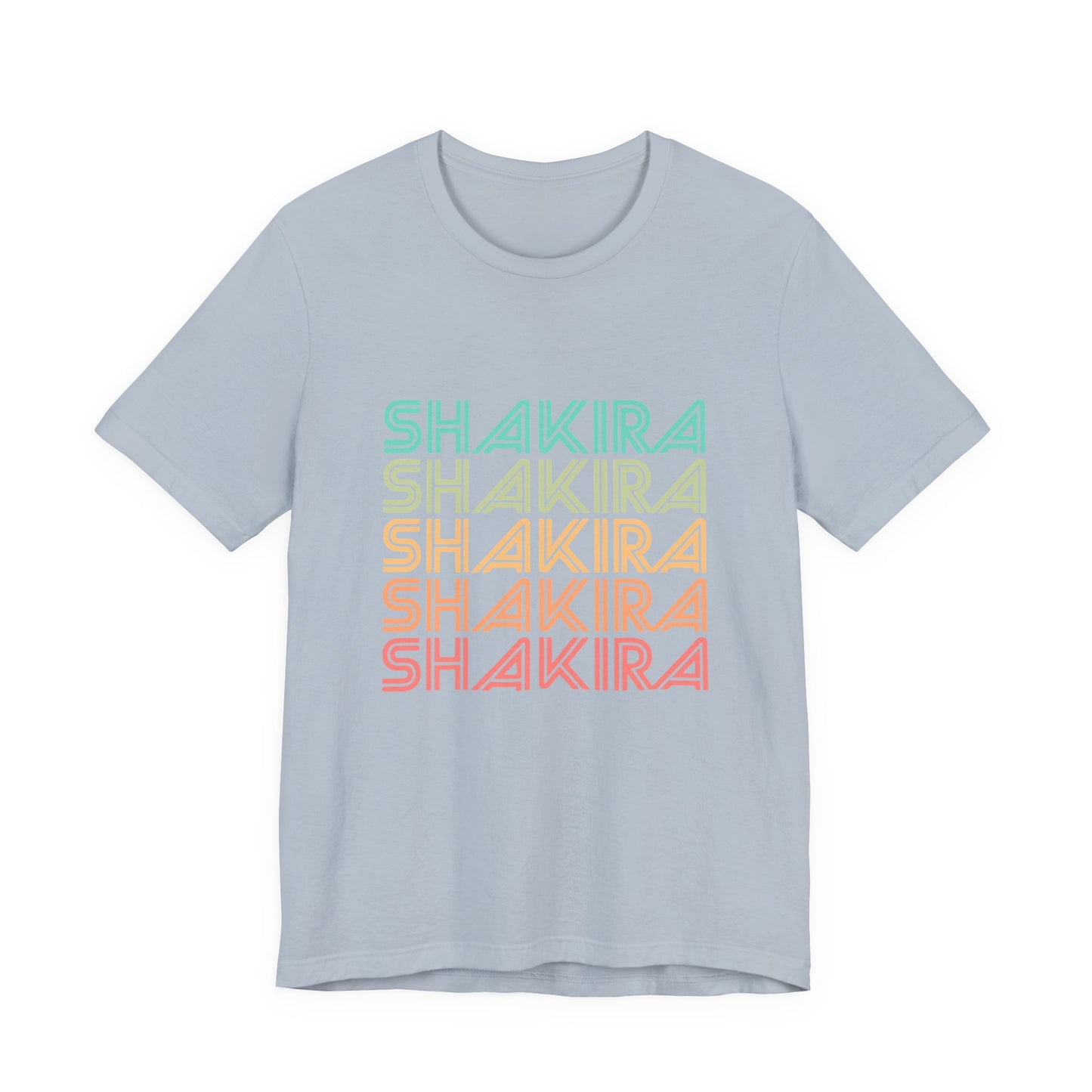 Retro Pop Lines Unisex jersey short sleeve tee