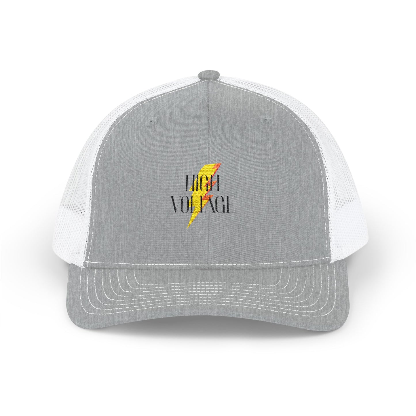 Electric Anthem Graphic Snapback Trucker Cap