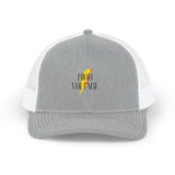 Electric Anthem Graphic Snapback Trucker Cap