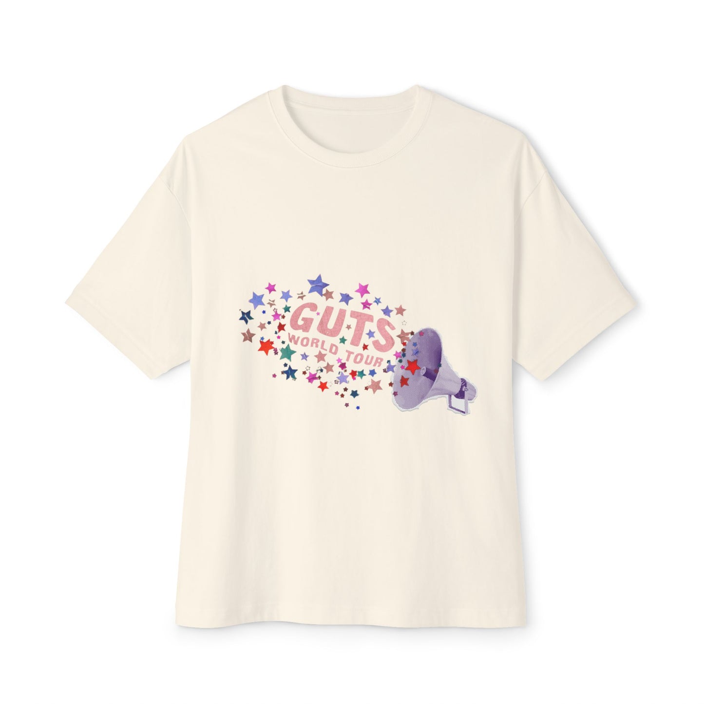 Guts World Tour Megaphone-Oversized Tee