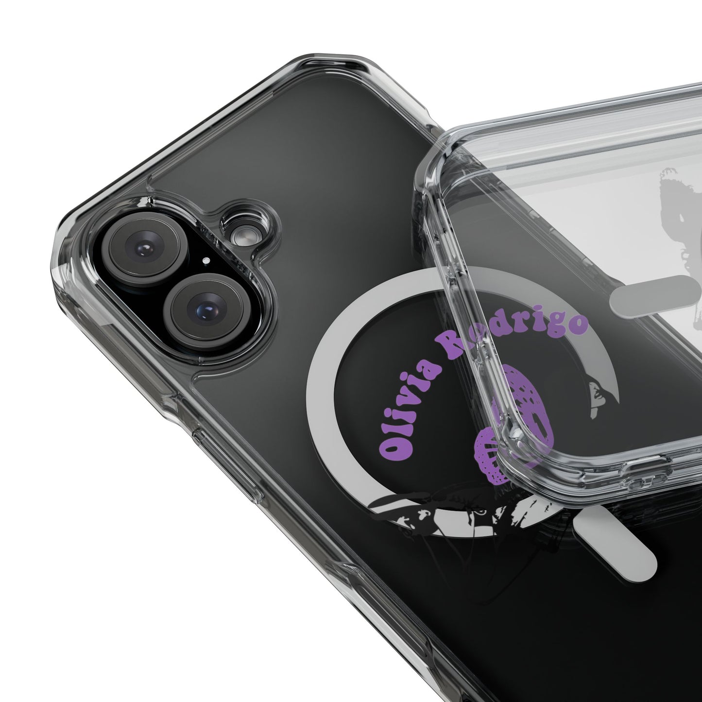 Olivia Rodrigo Butterfly Arc Magnetic Clear Impact Case