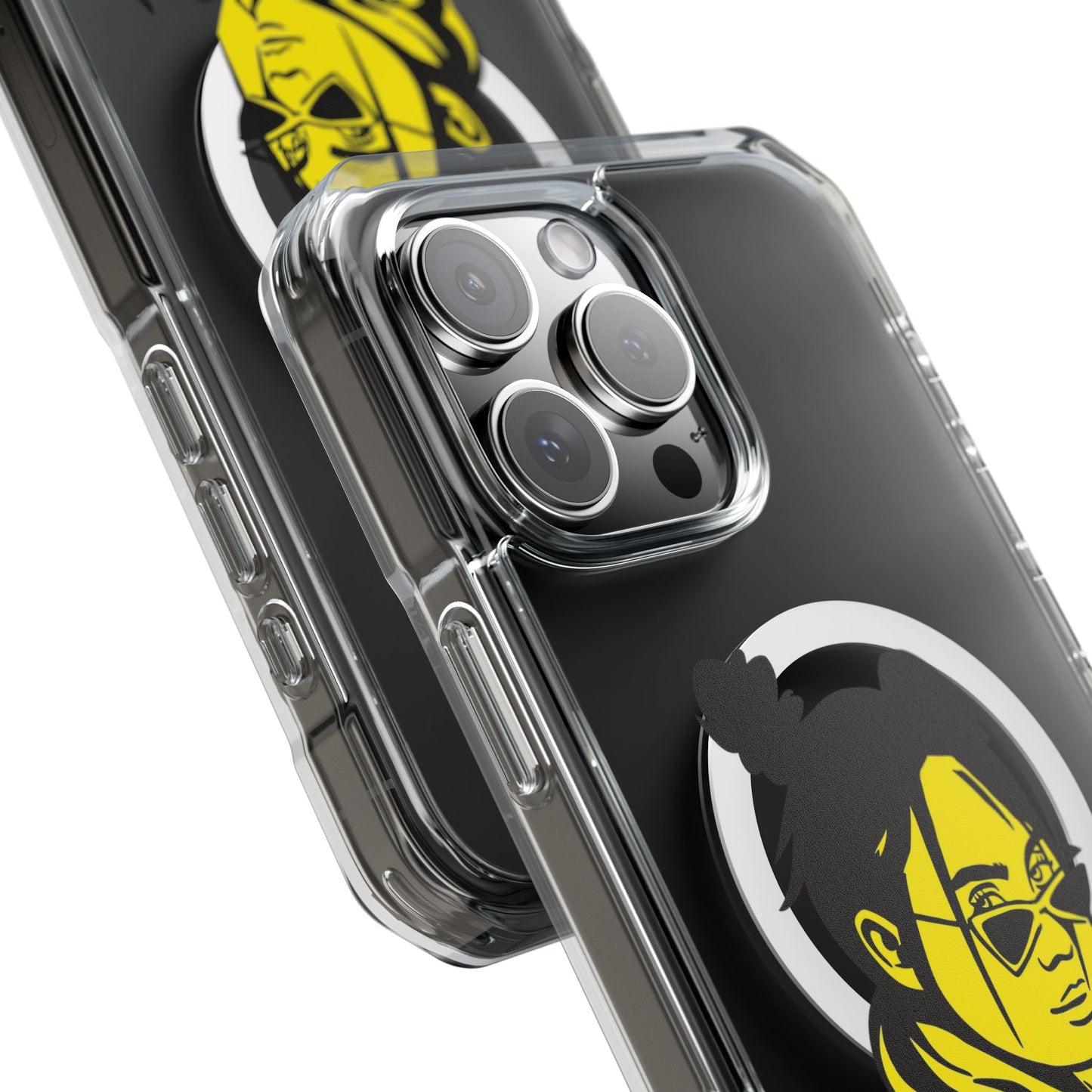 Neon Mood Portrait Magnetic Clear Impact Case