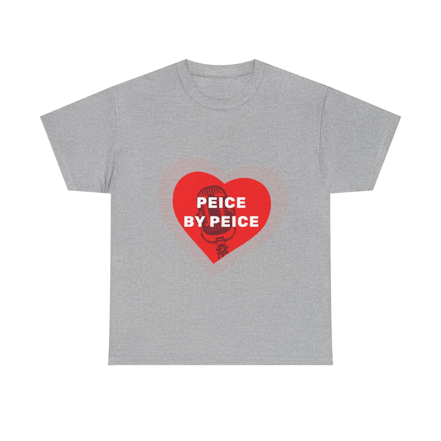 Piece by Piece Mic Drop Unisex Heavy cotton tee
