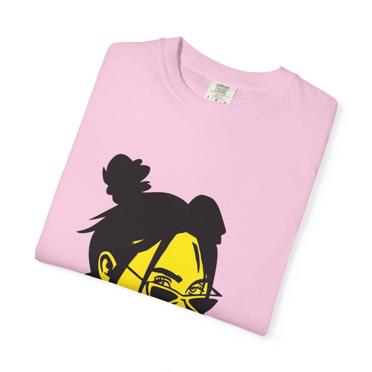 Neon Mood Portrait Unisex Dyed T-shirt