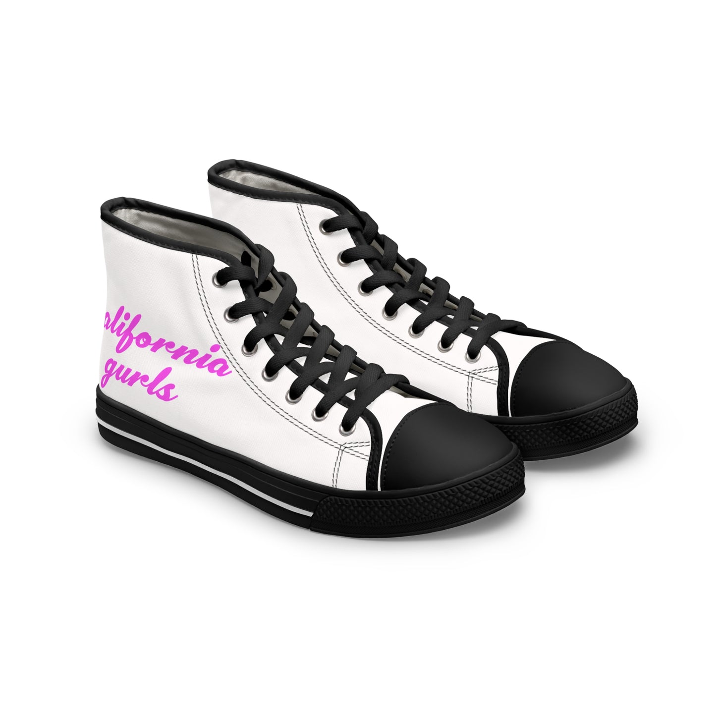 California Script – Women's High Top Top Sneakers