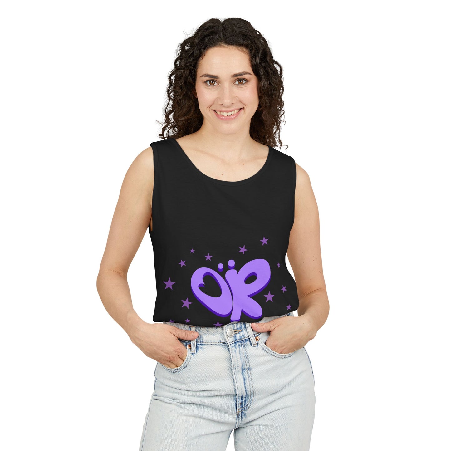 OR Graffiti Starburst-Dyed Tank Top