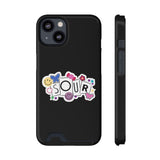 Phone Case + Card Holder For Iphone 13 – Olivia Rodrigo Sour | Black Edition