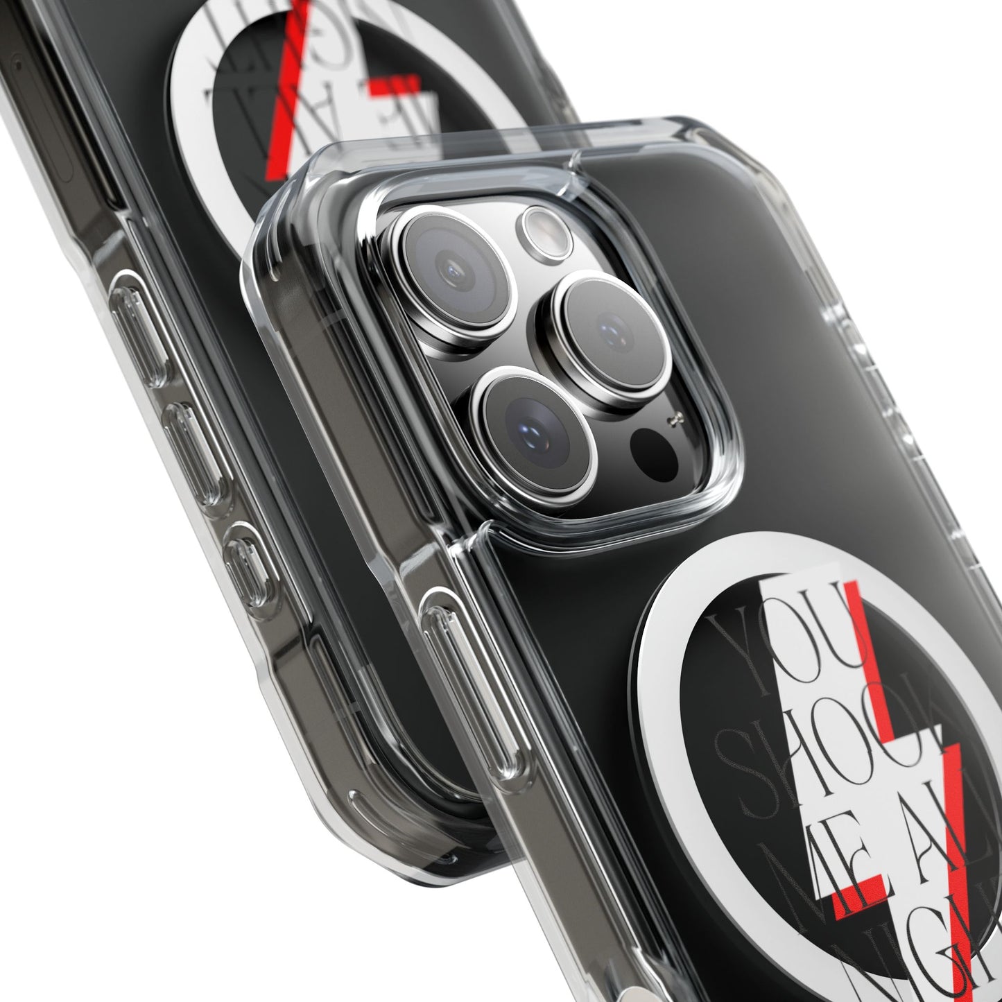 Rock Evolution Graphic Magnetic Clear Impact case