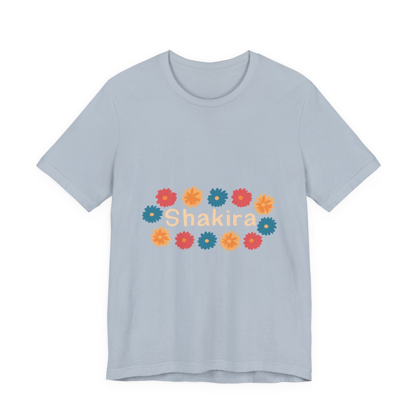 Retro Floral Groove Unisex jersey short sleeve tee