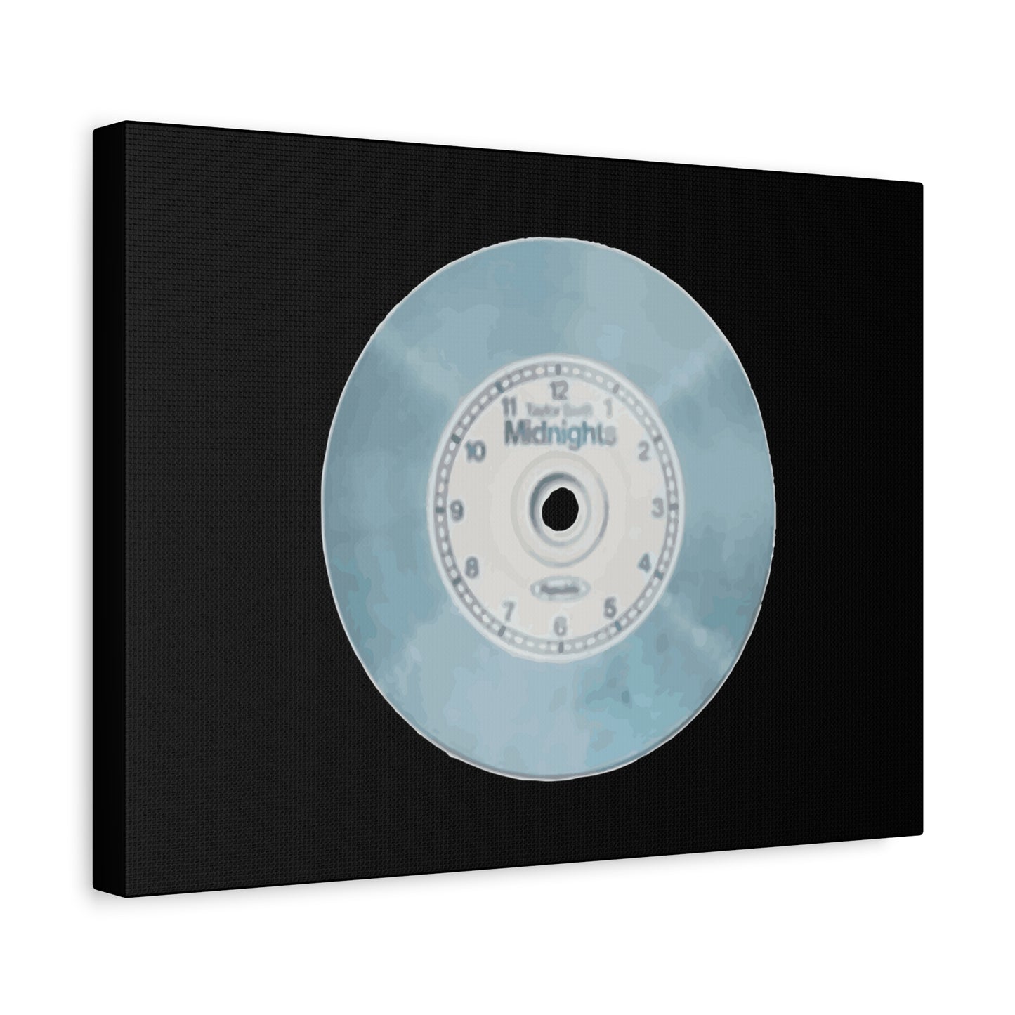 Midnight Vinyl Vibes Matte Canvas