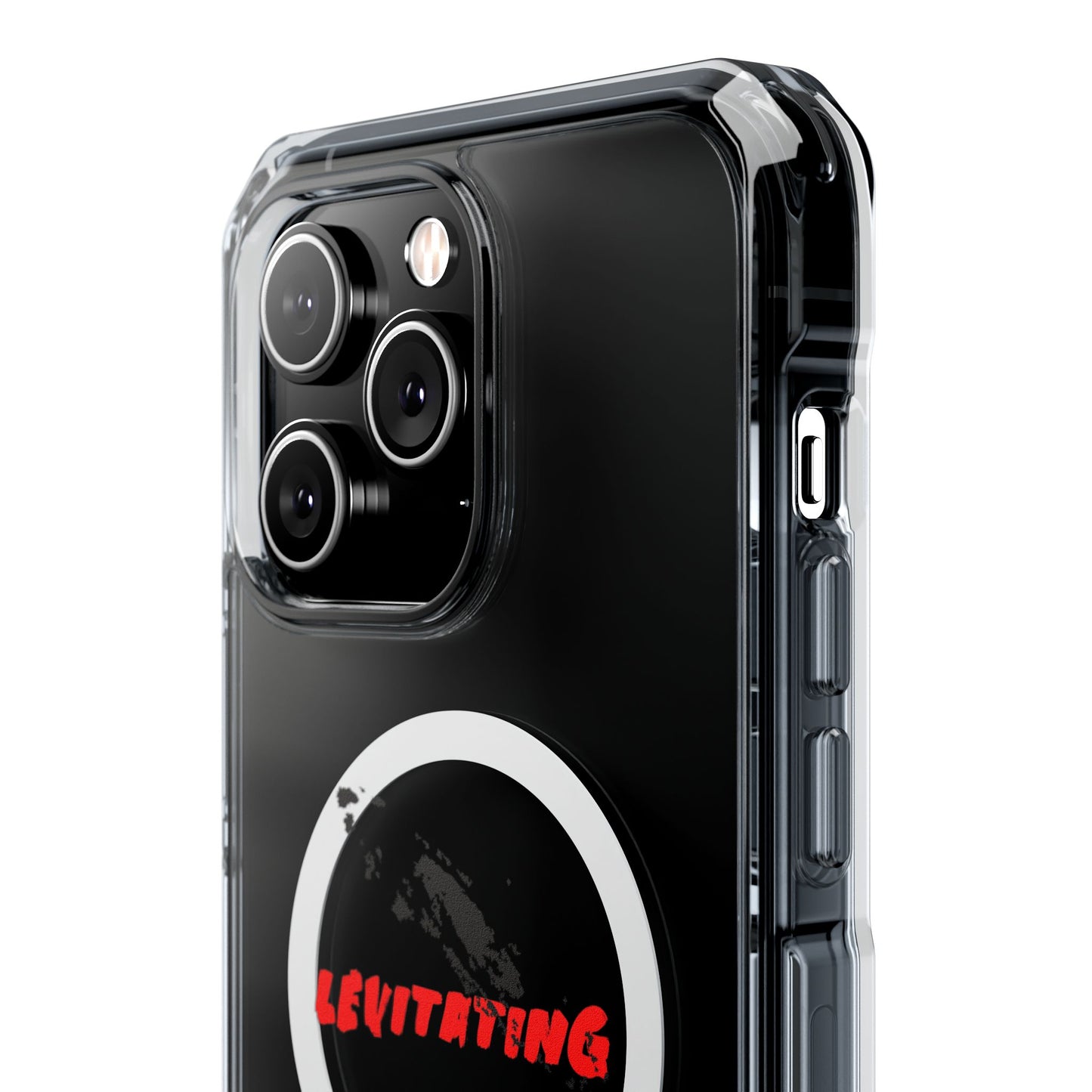 Levitating Vibes Magnetic Clear Impact case