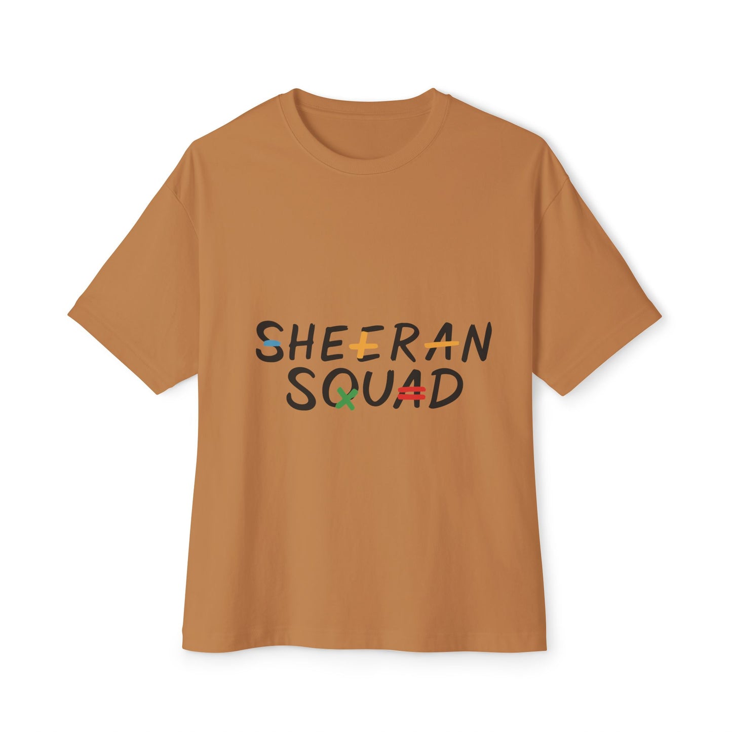 Sheeran Squad Oversized Boxy Tee | SnazzyMerch