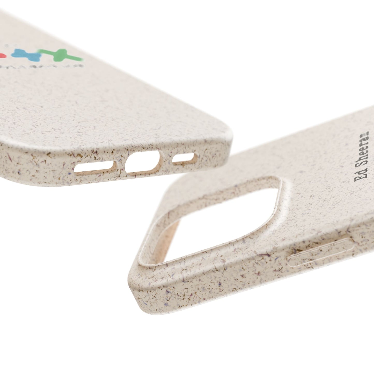 Biodegradable Cases for iPhone 12 to 16 Pro Max Showcasing – Ed Sheeran Edition