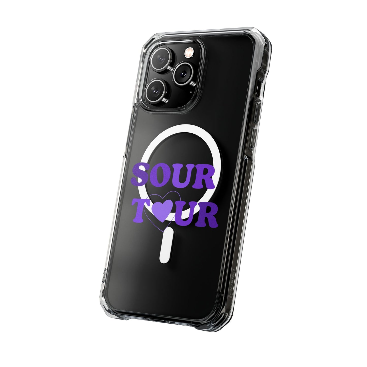 SOUR TOUR Heart Magnetic Clear Impact Case