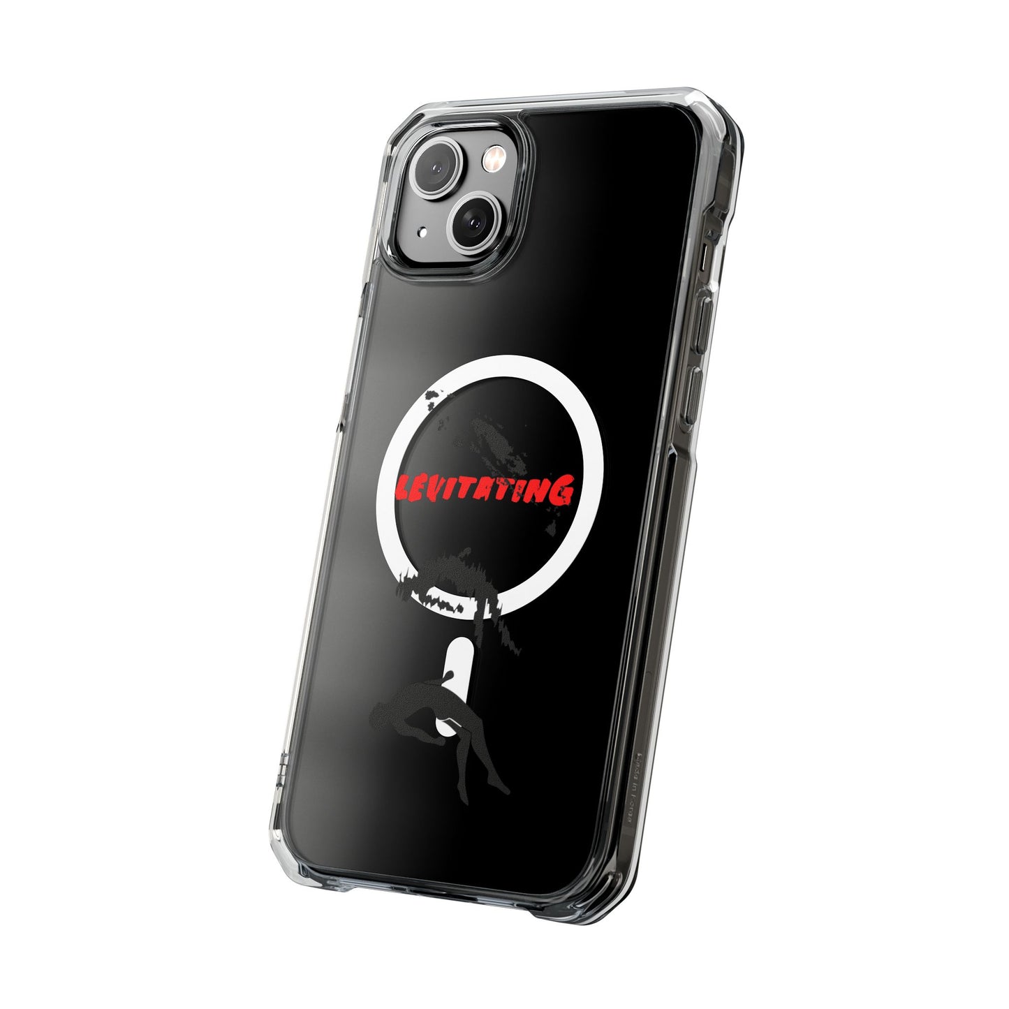 Levitating Vibes Magnetic Clear Impact case
