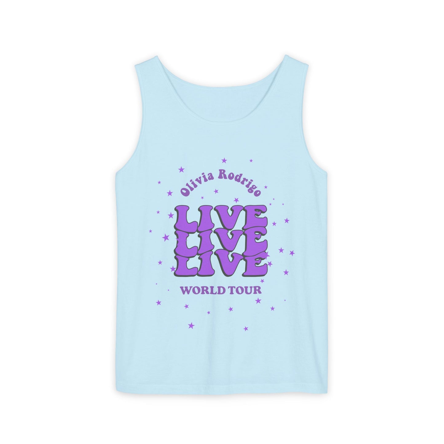 Olivia Rodrigo Live World Tour-Dyed Tank Top