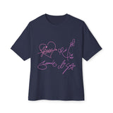 Signature Autograph – Oversized Boxy Tee