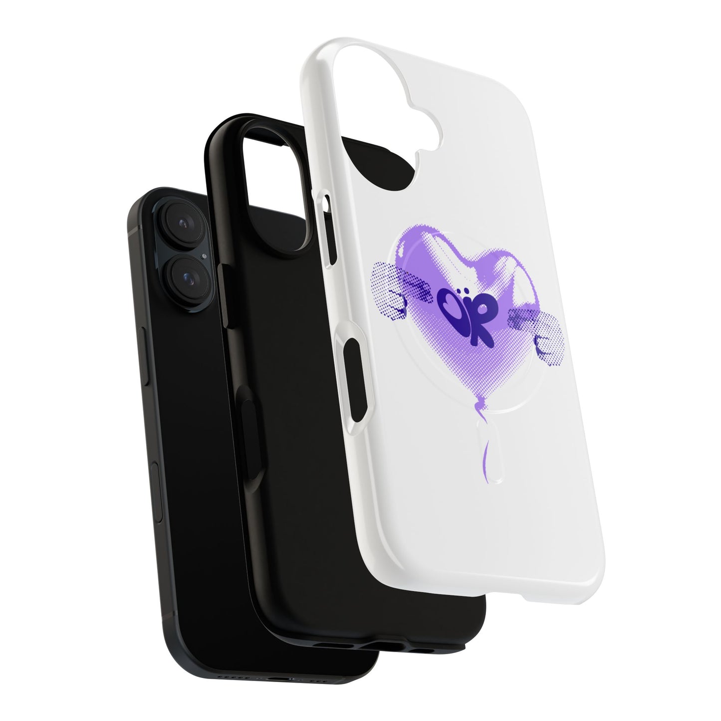 Heart Balloon OR Pop Art Tough Magnetic phone case