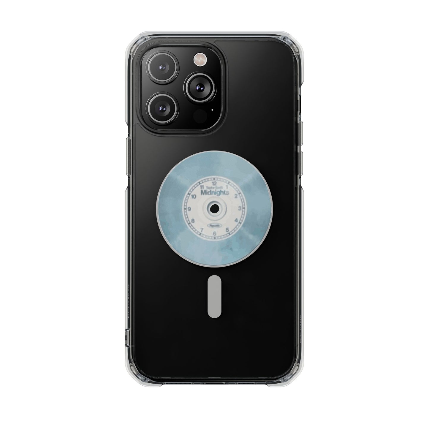 Midnight Vinyl Vibes Magnetic clear Impact Case