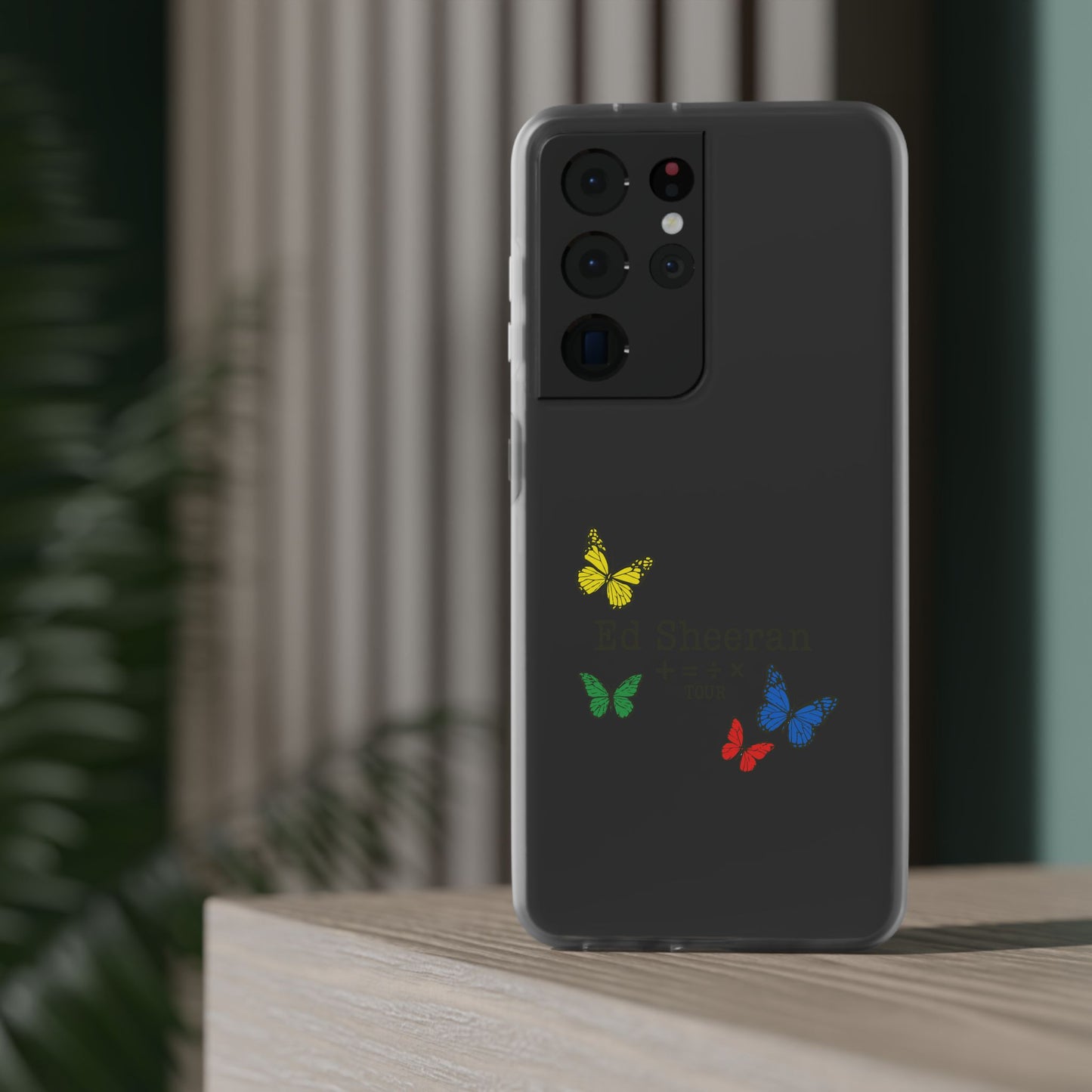 Ed Sheeran Butterfly Flexi Case | Samsung S10–S25