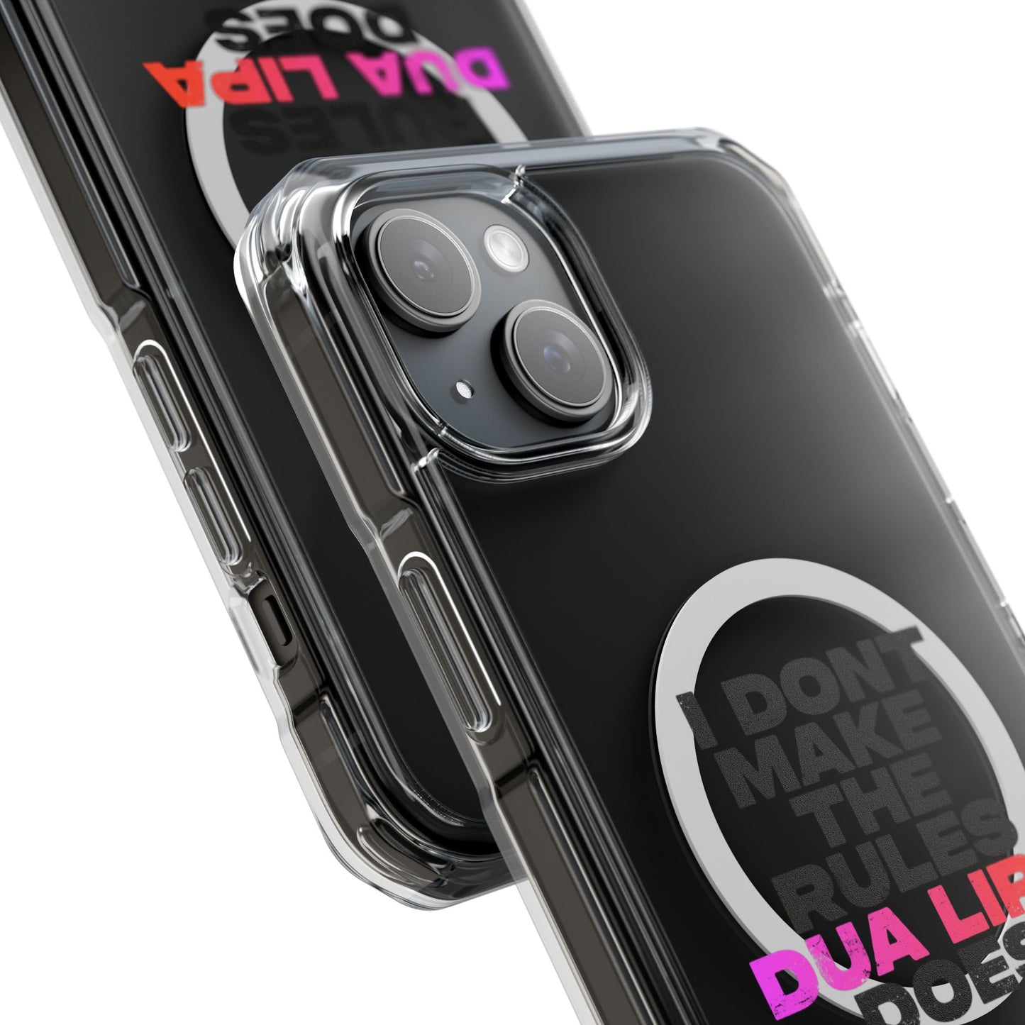 Retro Fade Letter Magnetic Clear Impact case