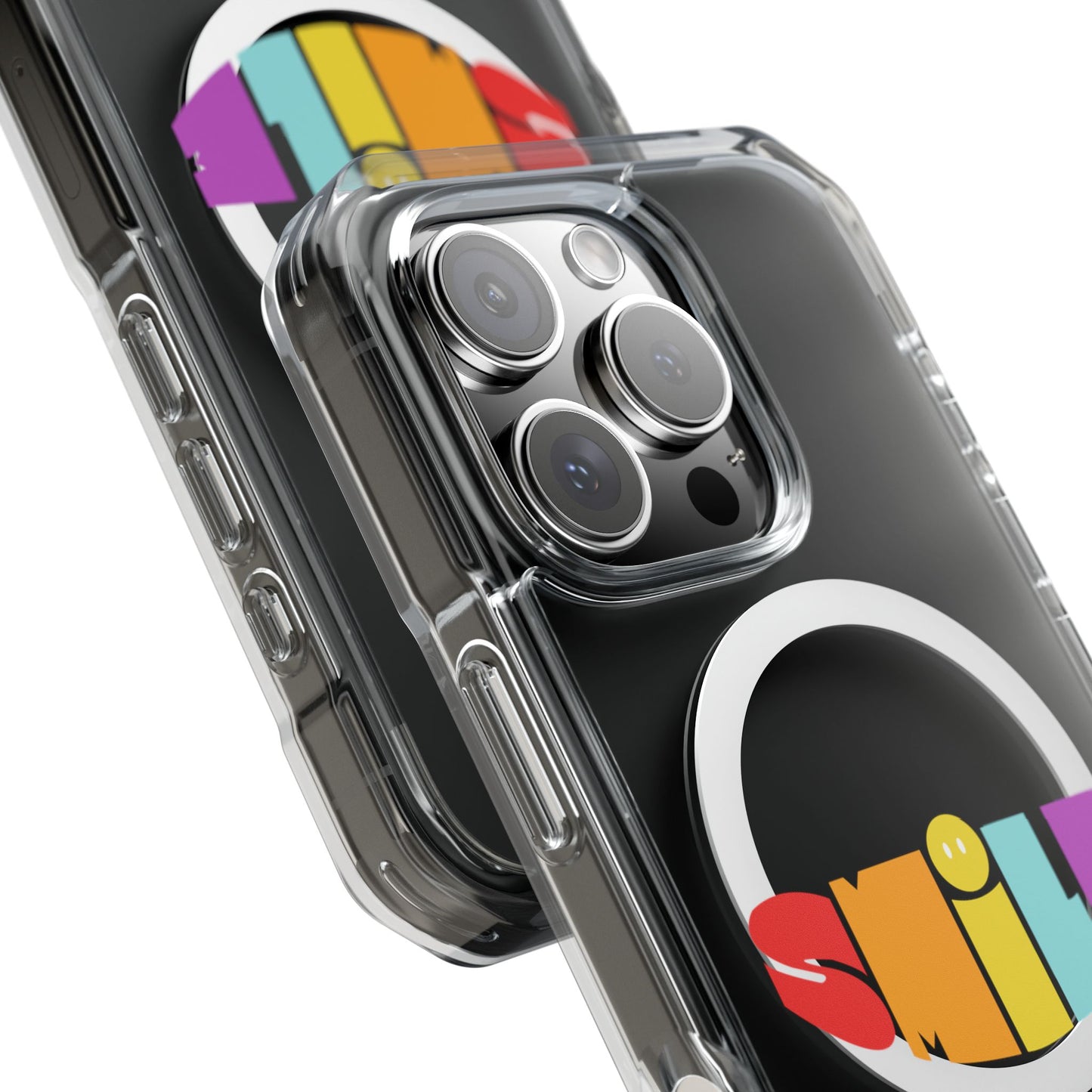 Sunshine Smile Magnetic Clear Impact cases