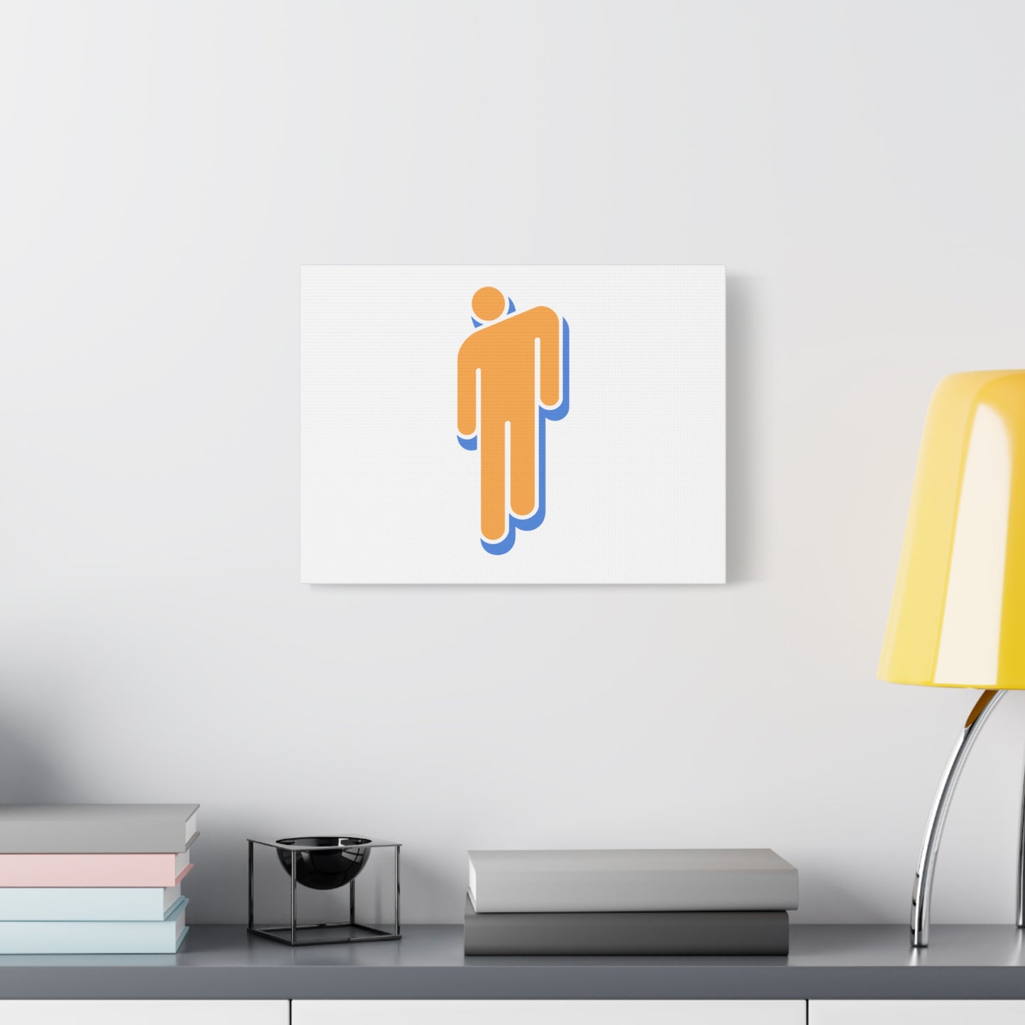 Walk Alone Icon Matte Canvas