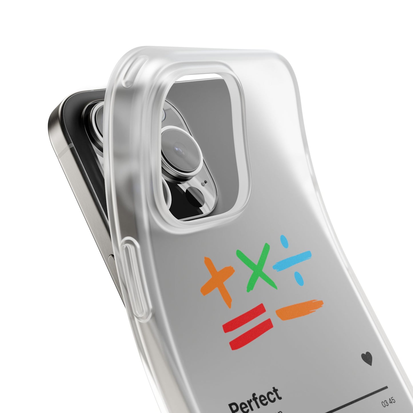 Flexi Case – Ed Sheeran Music Design (iPhone X–16 Pro Max)