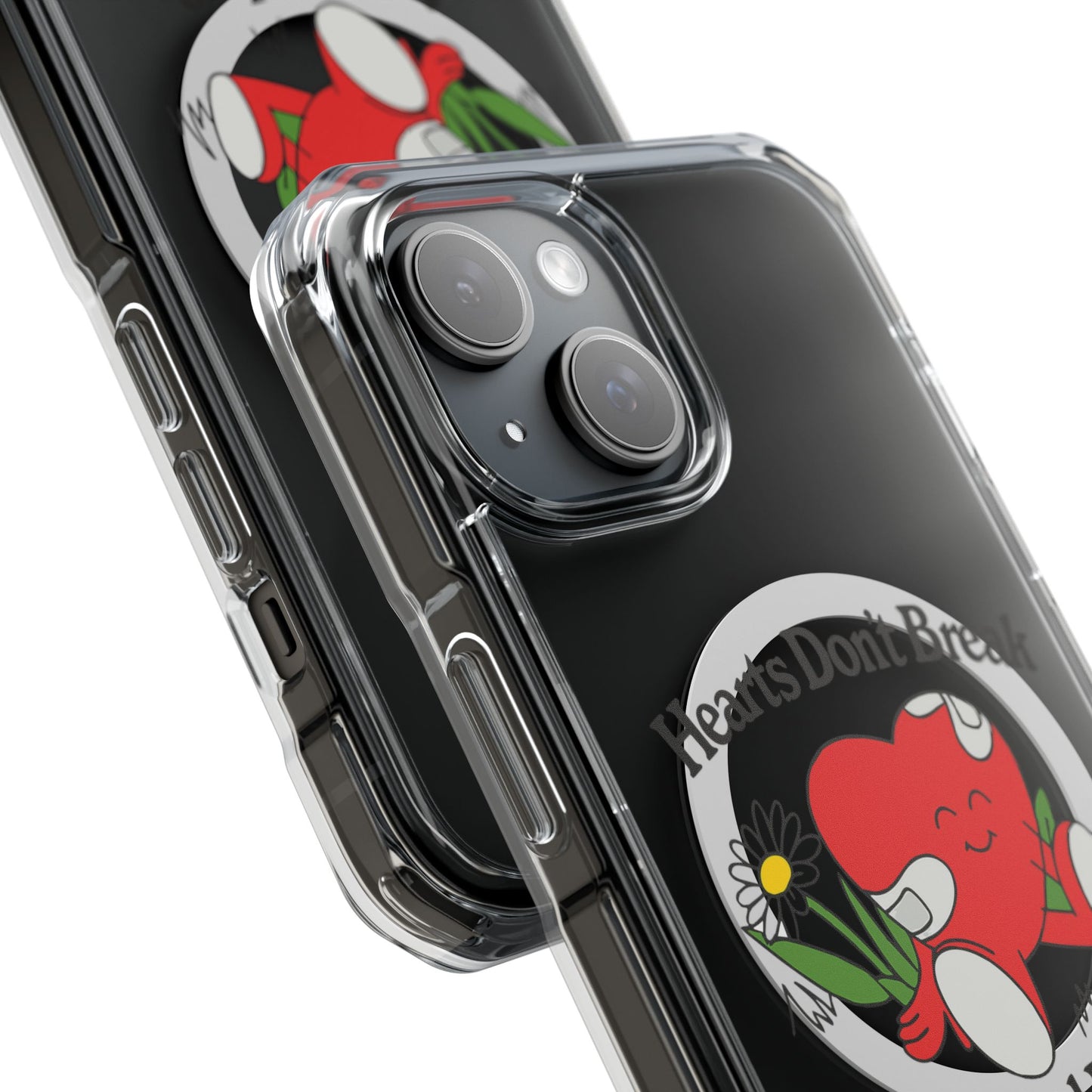 Abstract Guitar Sketch Magnetic Clear Impact Case
