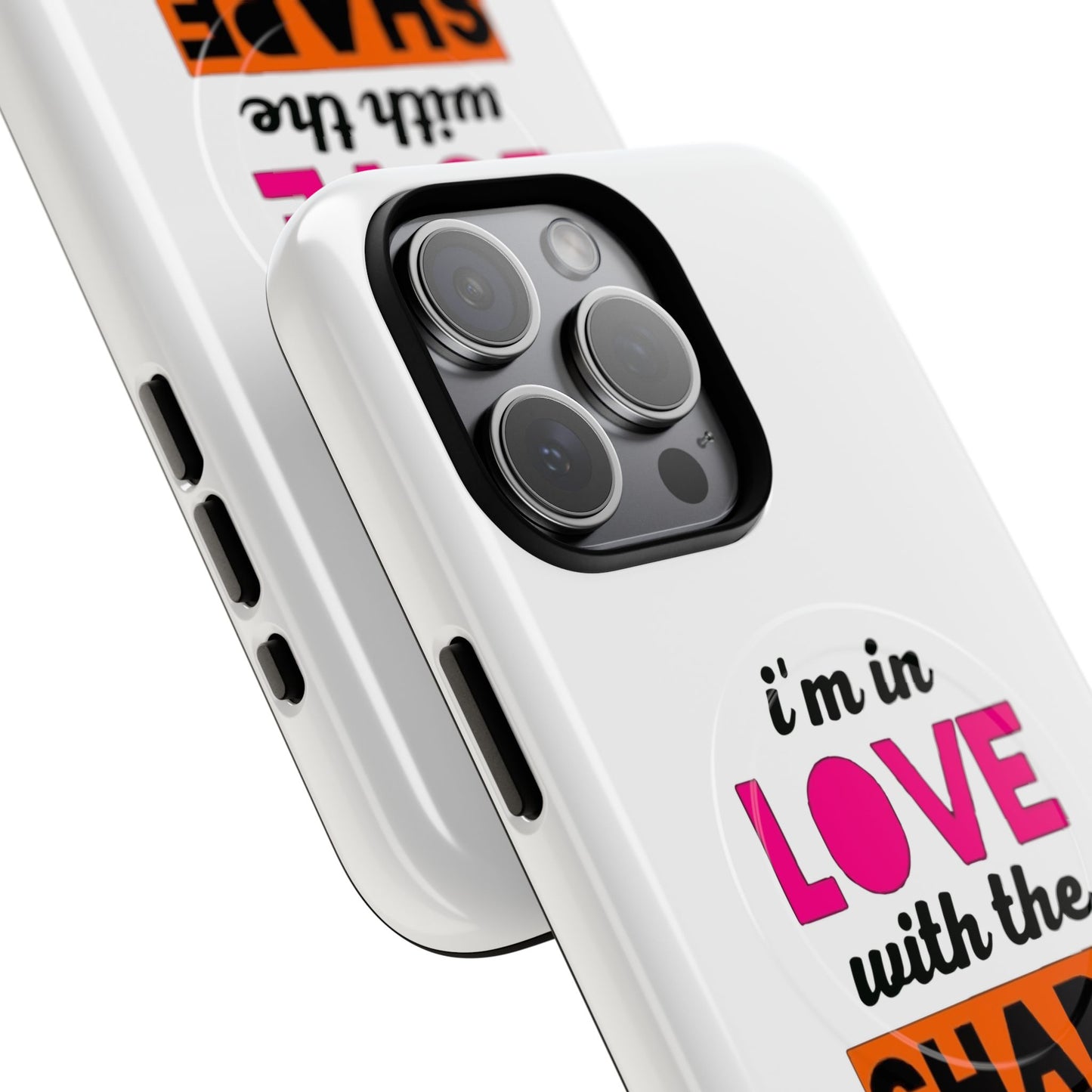 Orange Divide Symbol Tough Magnetic case
