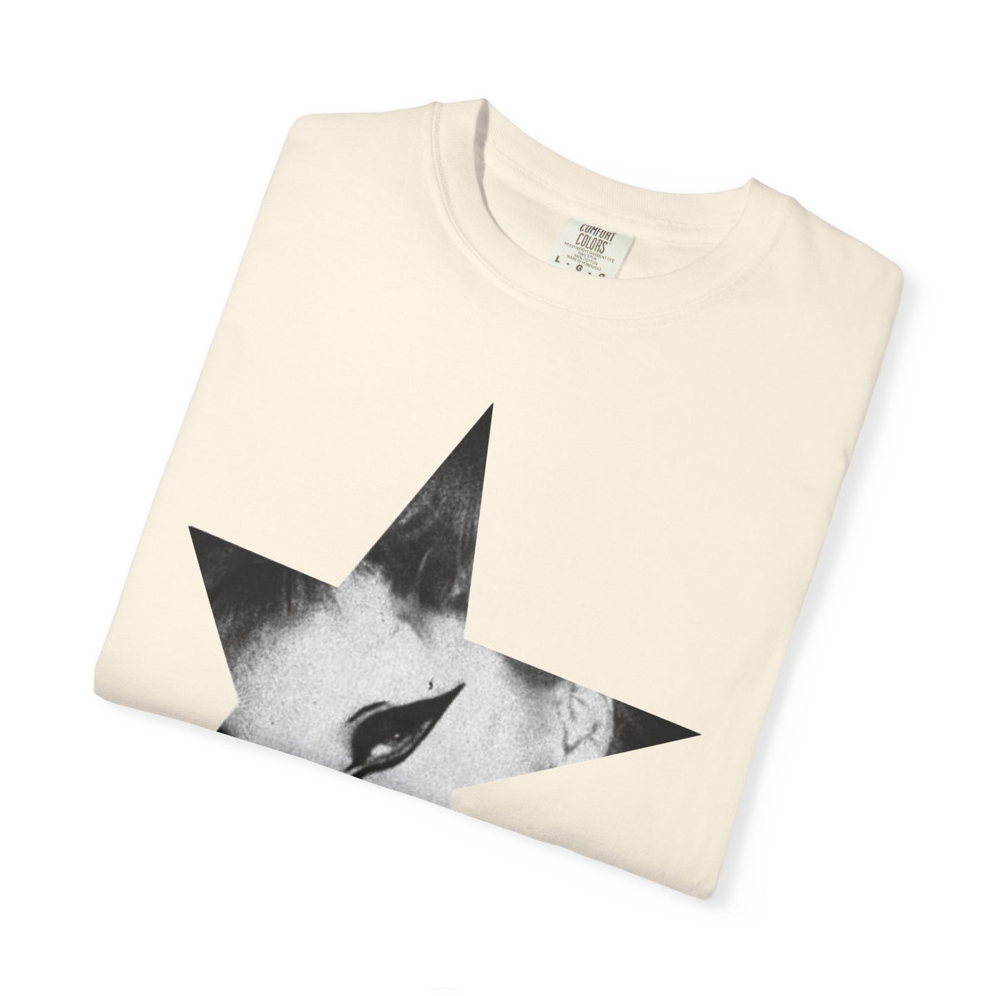 Born This Way Star Face-Unisex Dyed Tshirt