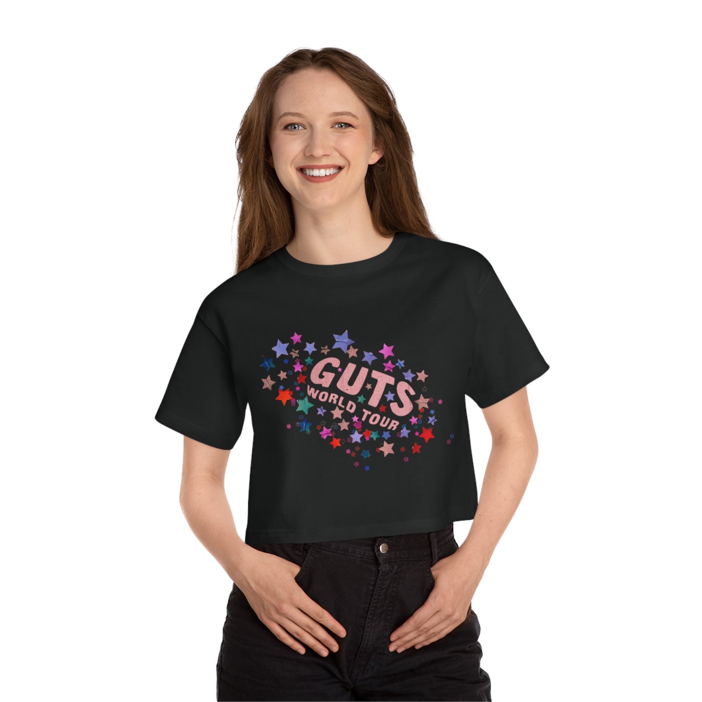 Olivia Rodrigo Women's Cropped t-shirt - Guts World Tour