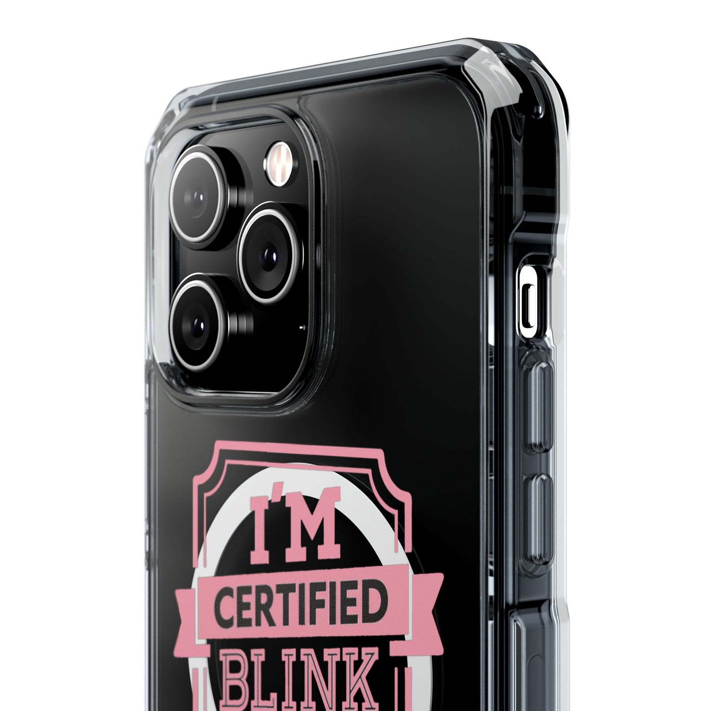 Certified BLINK Badge - Magnetic Clear Impact Case